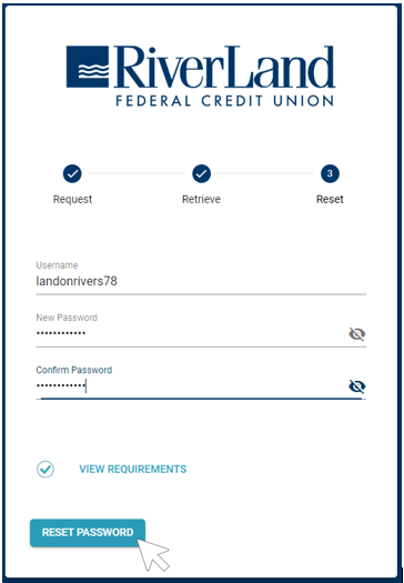 Reset Password